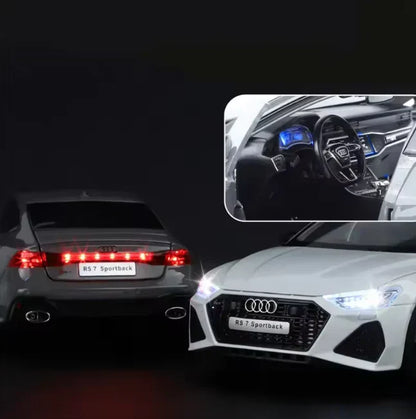 Premium Quality 1:18 Scale Audi RS7 Sportback Inspired Collectible Toy Car Featuring Detailed Interior and Handheld Remote Drive.⭐⭐⭐⭐⭐ (4.9/5)