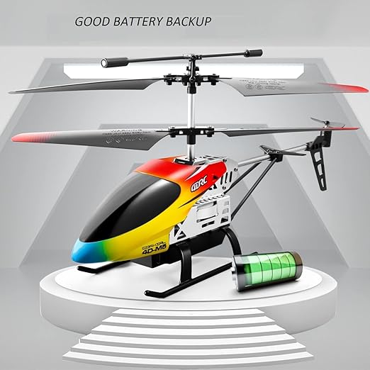 Remote Control Helicopter for Kids Altitude Hold 2.4GHz RC Helicopters with Gyro for Beginner Toys Indoor Flying with 3.5 Channel LED Light Multi Color