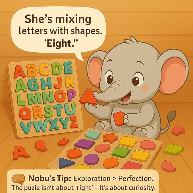 Wooden Learning Educational ABCD Board for Kids, Activity Toys for Toddlers & Preschoolers | ABCD Puzzle Set | Puzzle Toys for 2 Years Old Boys & Girls