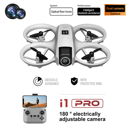 HD Camera Remote Control Drone with WiFi FPV Live Video – Foldable Quadcopter with Altitude Hold, One Key Takeoff/Landing & Headless Mode