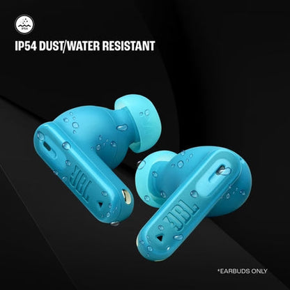 Ear Buds Wireless TWS Bluetooth v5.3 Earbuds with Adaptive NC, Smart Ambient, Extreme Bass & Relax Mode, Multi Connect, Personi-fi 3.0, Speed Charge, Fast Pair, 48 H Playtime, 6 Mics, IP54 (Turquoise Blue)⭐⭐⭐⭐⭐(4.9/5)